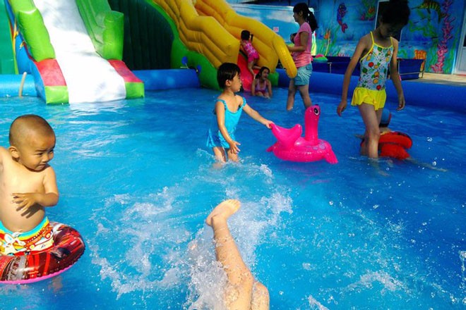 梧州儿童乐园充气游泳池
